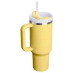 Stanley 08. DRINKWARE - WATER BOTTLES - WATER BOTTLES The Quencher H2.0 Flowstate Tumbler 40 oz DAFFODIL