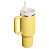 Stanley 08. DRINKWARE - WATER BOTTLES - WATER BOTTLES The Quencher H2.0 Flowstate Tumbler 40 oz DAFFODIL