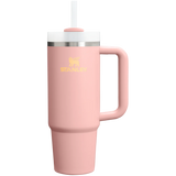 Stanley 08. DRINKWARE - WATER BOTTLES - WATER BOTTLES The Quencher H2.0 Flowstate Tumbler 30 oz PEACH ROSE