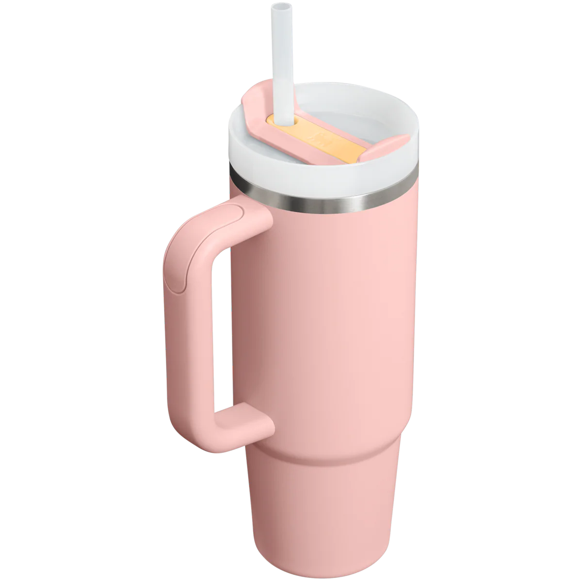 Stanley 08. DRINKWARE - WATER BOTTLES - WATER BOTTLES The Quencher H2.0 Flowstate Tumbler 30 oz PEACH ROSE