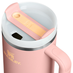 Stanley 08. DRINKWARE - WATER BOTTLES - WATER BOTTLES The Quencher H2.0 Flowstate Tumbler 40 oz PEACH ROSE