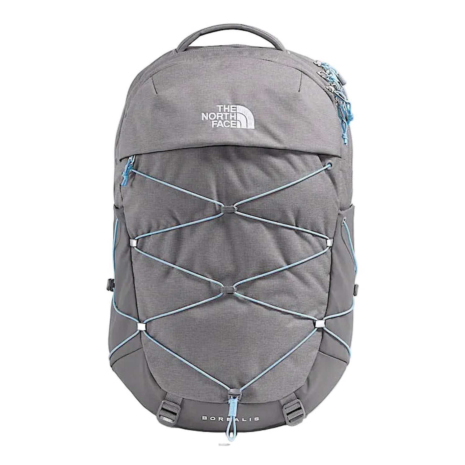 The North Face 09. PACKS|LUGGAGE - PACK|CASUAL - BACKPACK Women's Borealis Backpack ZINC GREY DARK HEATHER POWDER BLUE-NPF OS