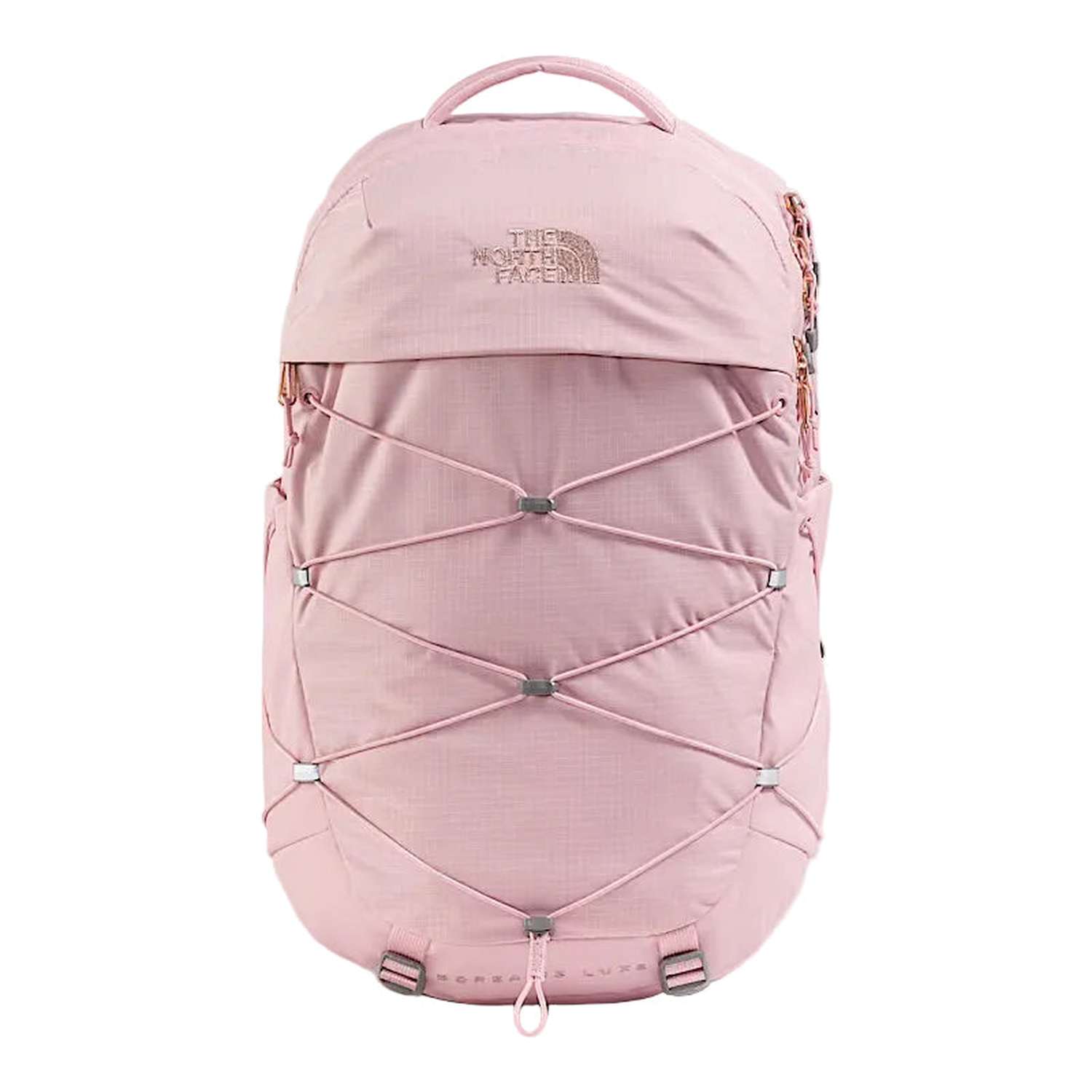 ladies north face backpacks The Women's Jester Luxe Backpack durable and features one large main zip pocket with a highly protective laptop compartment The North Face Women's Borealis