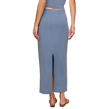 Women's Gail Jersey Denim Midi Skirt