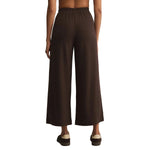 Z Supply 02. WOMENS APPAREL - WOMENS PANTS - WOMENS PANTS CASUAL Women's Scout Rib Pant CLC CHOCOLATE CHERRY