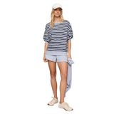 Women's Everyday French Terry Striped Crew