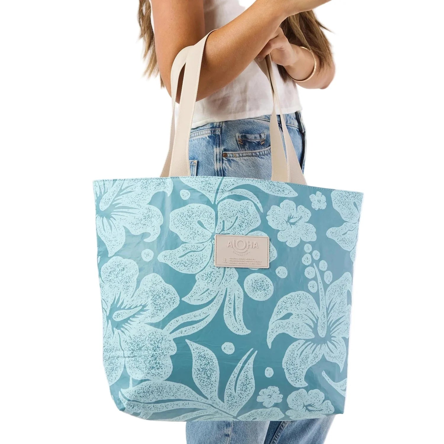 Aloha Collection 09. PACKS|LUGGAGE - PACK|CASUAL - WAIST|SLING|MESSENGER|PURSE Day Tripper Tote BREEZY PACIFIC|LEMU BLUE OS