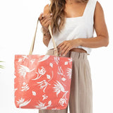 Aloha Collection 09. PACKS|LUGGAGE - PACK|CASUAL - WAIST|SLING|MESSENGER|PURSE Aloha Reversible Tote PEKELO|VINTAGE RED OS