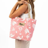 Aloha Collection 09. PACKS|LUGGAGE - PACK|CASUAL - WAIST|SLING|MESSENGER|PURSE Aloha Reversible Tote PEKELO|VINTAGE RED OS