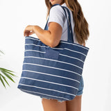 Aloha 09. PACKS|LUGGAGE - PACK|CASUAL - WAIST|SLING|MESSENGER|PURSE Aloha Day Tripper PINSTRIPE | WHITE NAVY OS