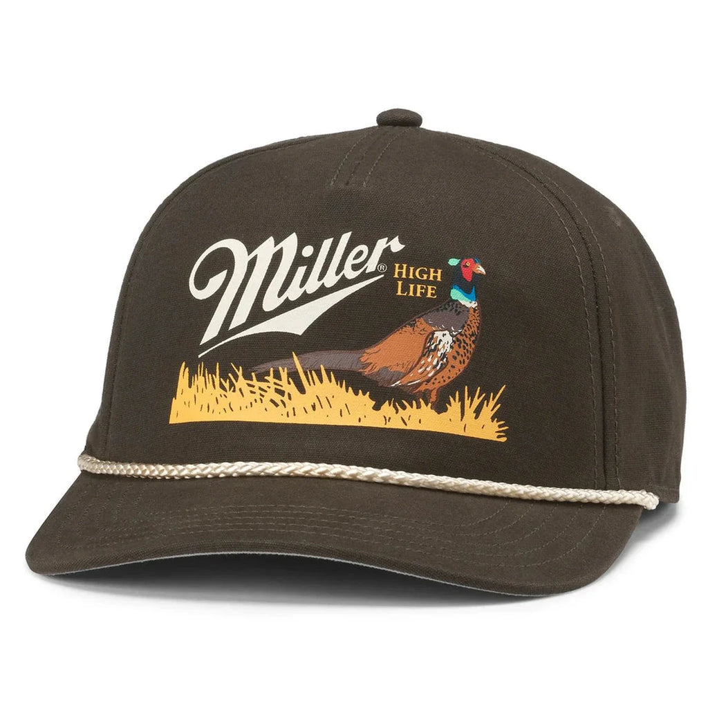 Miller High Life Canvas Cappy Hat | Army Green American