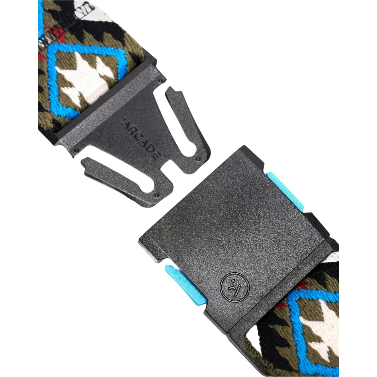 Twilight Arcade Belts - OAT/TURQUOISE
