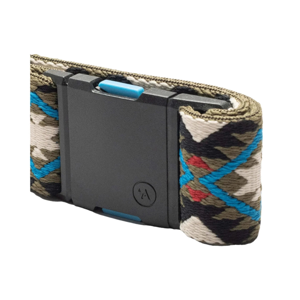 Twilight Arcade Belts - OAT/TURQUOISE