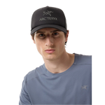 Arc'teryx 11. HATS - HATS BILLED - HATS BILLED Bird Word Curved Trucker Hat 001172 BLACK|GRAPHITE