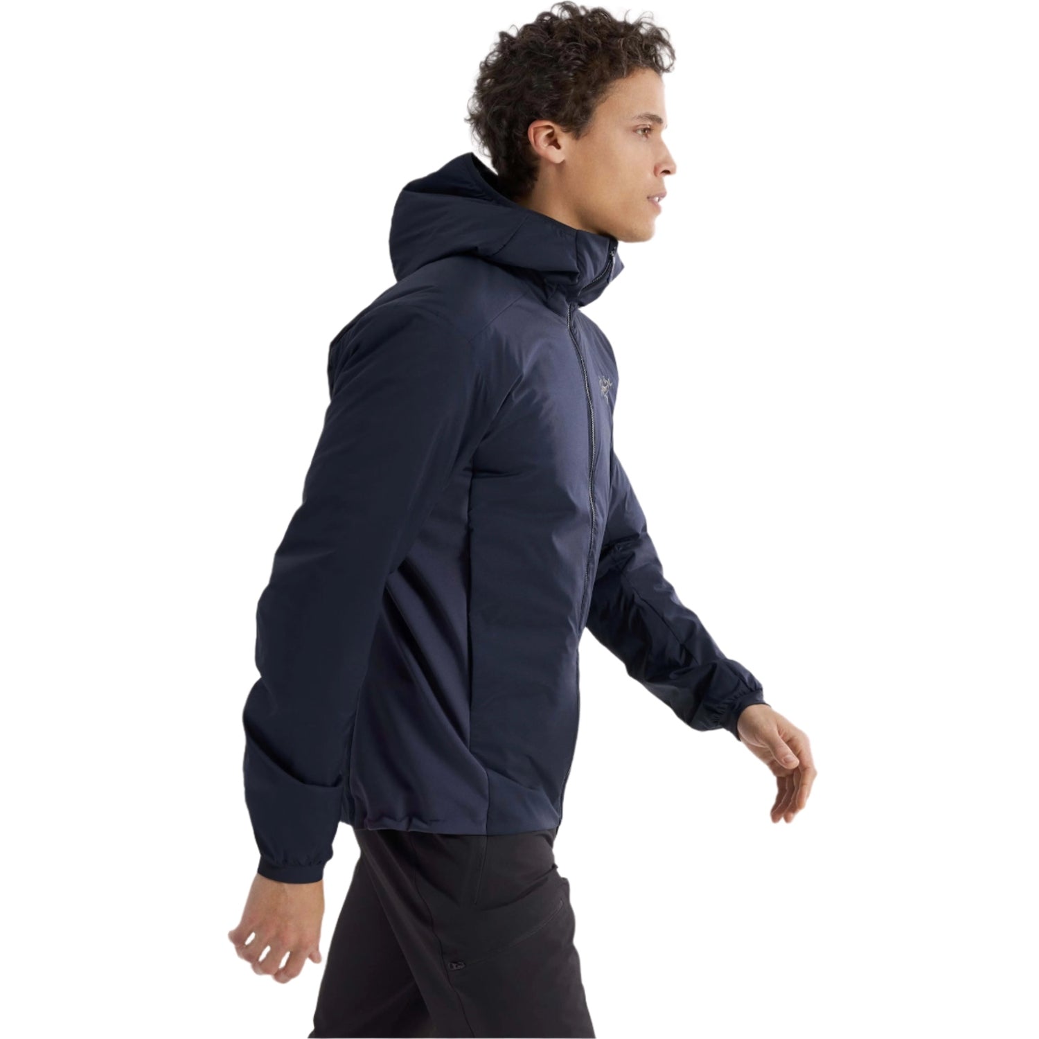 Arc'teryx 01. MENS APPAREL - MENS JACKETS - MENS JACKETS INSULATED Men's Atom Hoody BLACK SAPPHIRE