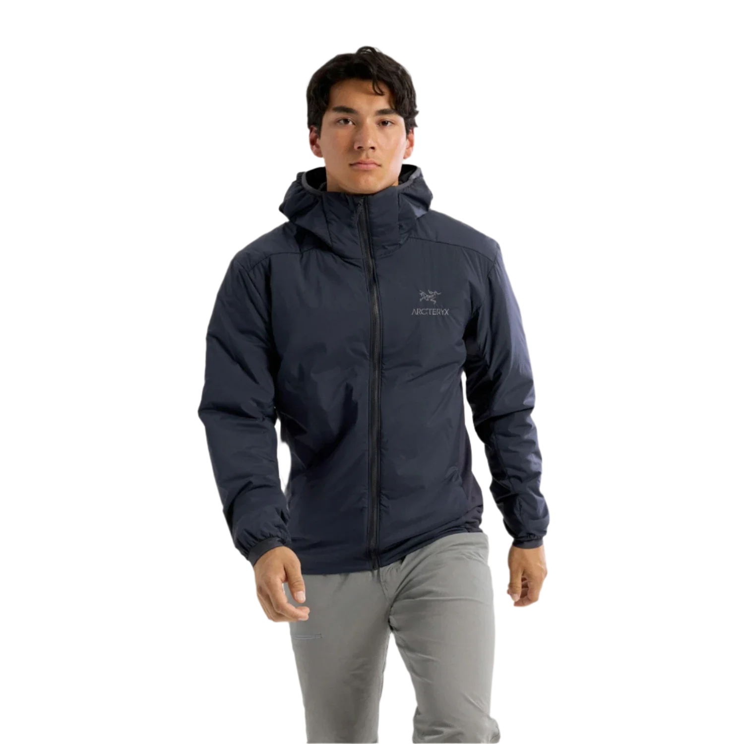 Arc'teryx 01. MENS APPAREL - MENS JACKETS - MENS JACKETS INSULATED Men's Atom Hoody 01280 BLACK SAPPHIRE