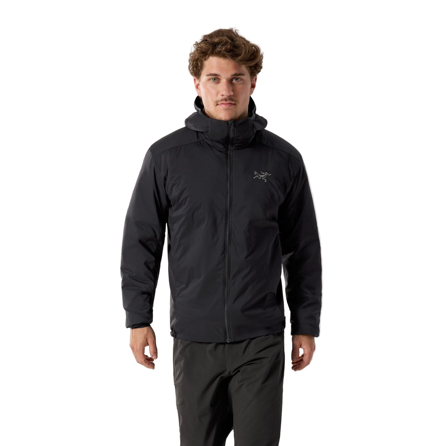Arc'teryx 01. MENS APPAREL - MENS JACKETS - MENS JACKETS INSULATED Men's Atom Hoody BLACK