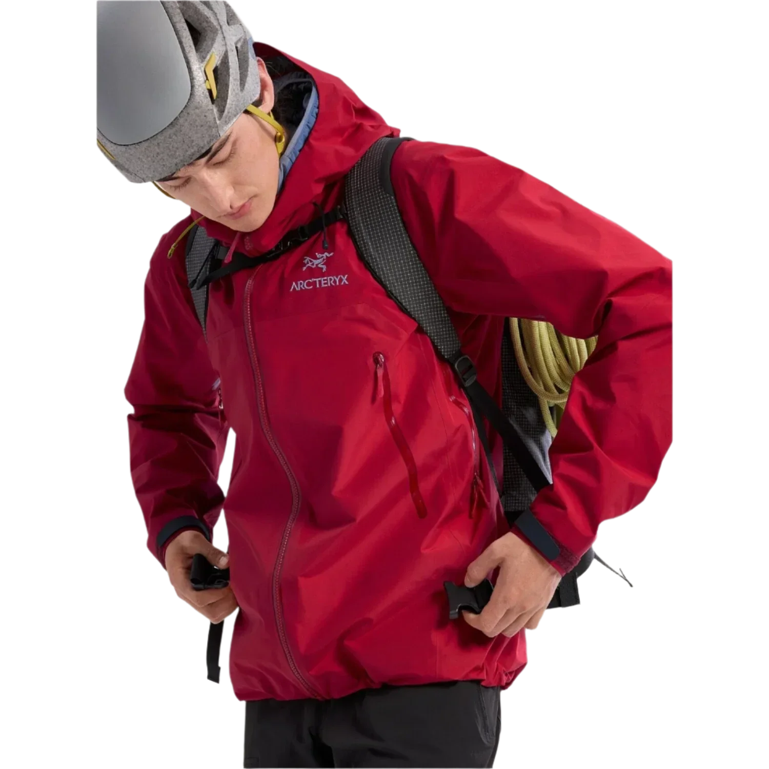 Arc'teryx 01. MENS APPAREL - MENS JACKETS - MENS JACKETS RAIN Men's Beta AR Jacket Stormhood 019555 HERITAGE