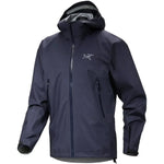 Arc'teryx 01. MENS APPAREL - MENS JACKETS - MENS JACKETS RAIN Men's Beta Jacket 001280 BLACK SAPPHIRE