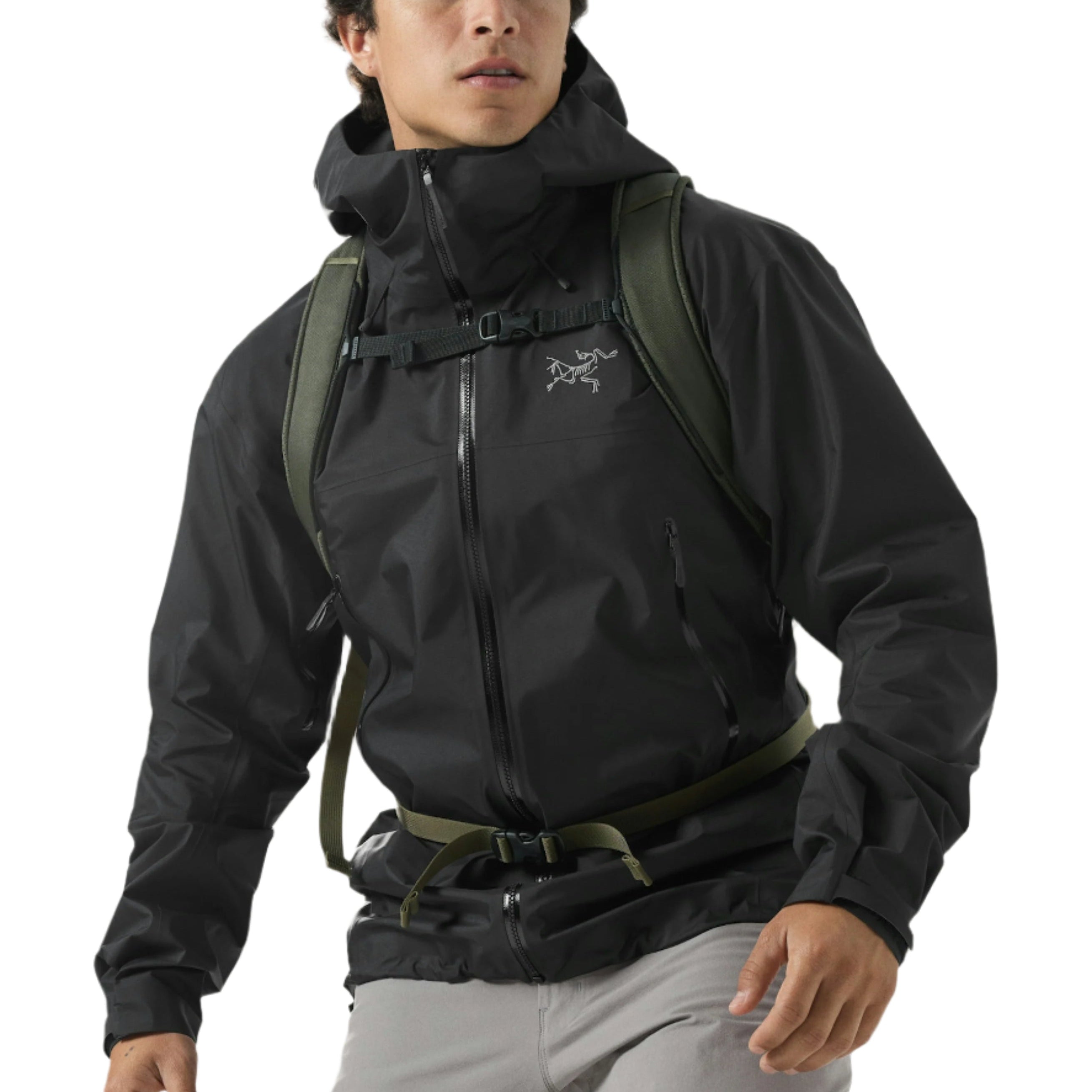 Arc'teryx 01. MENS APPAREL - MENS JACKETS - MENS JACKETS RAIN Men's Beta SL Jacket 002291 BLACK