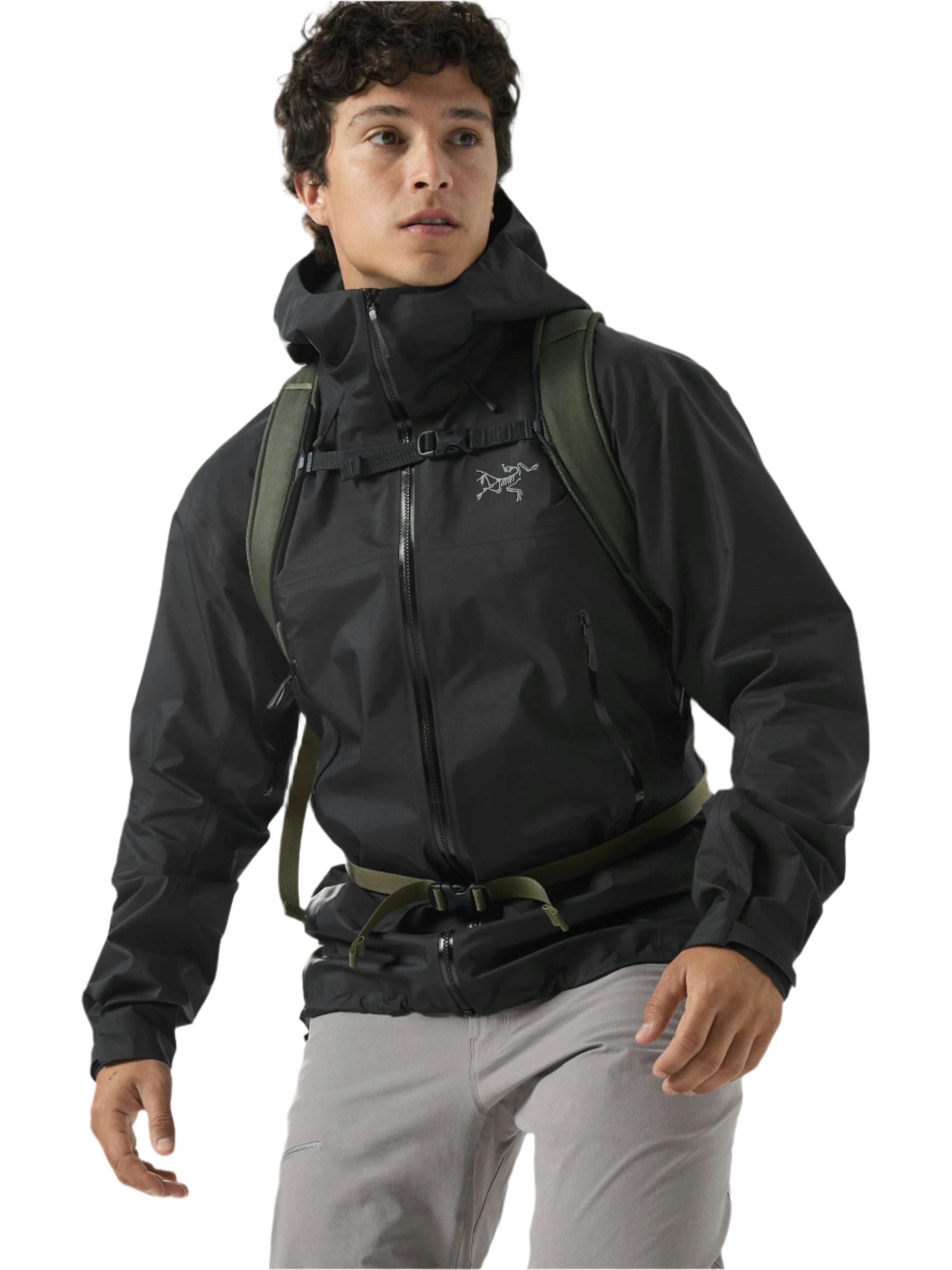 Arc'teryx 01. MENS APPAREL - MENS JACKETS - MENS JACKETS RAIN Men's Beta SL Jacket 002291 BLACK