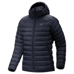 Arc'teryx 01. MENS APPAREL - MENS JACKETS - MENS JACKETS INSULATED Men's Cerium Hoody 24895 BLACK SAPPHIRE