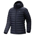 Arc'teryx 01. MENS APPAREL - MENS JACKETS - MENS JACKETS INSULATED Men's Cerium Hoody 01280 BLACK SAPPHIRE