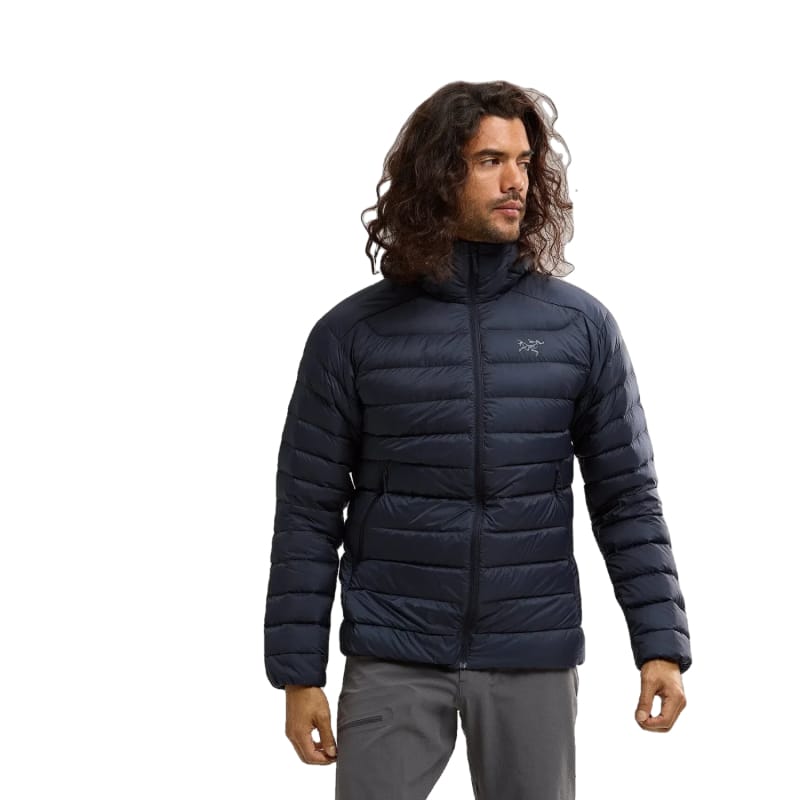 Arc'teryx 01. MENS APPAREL - MENS JACKETS - MENS JACKETS INSULATED Men's Cerium Hoody 01280 BLACK SAPPHIRE