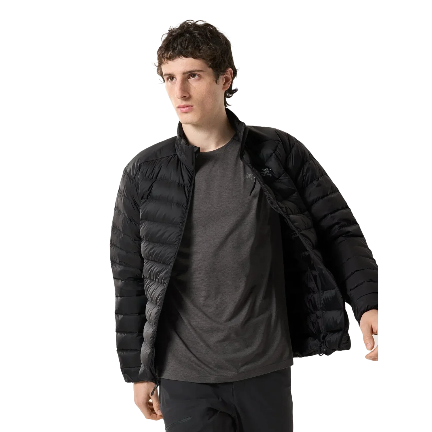 Arc'teryx 01. MENS APPAREL - MENS JACKETS - MENS JACKETS INSULATED Men's Cerium Jacket 02291 BLACK