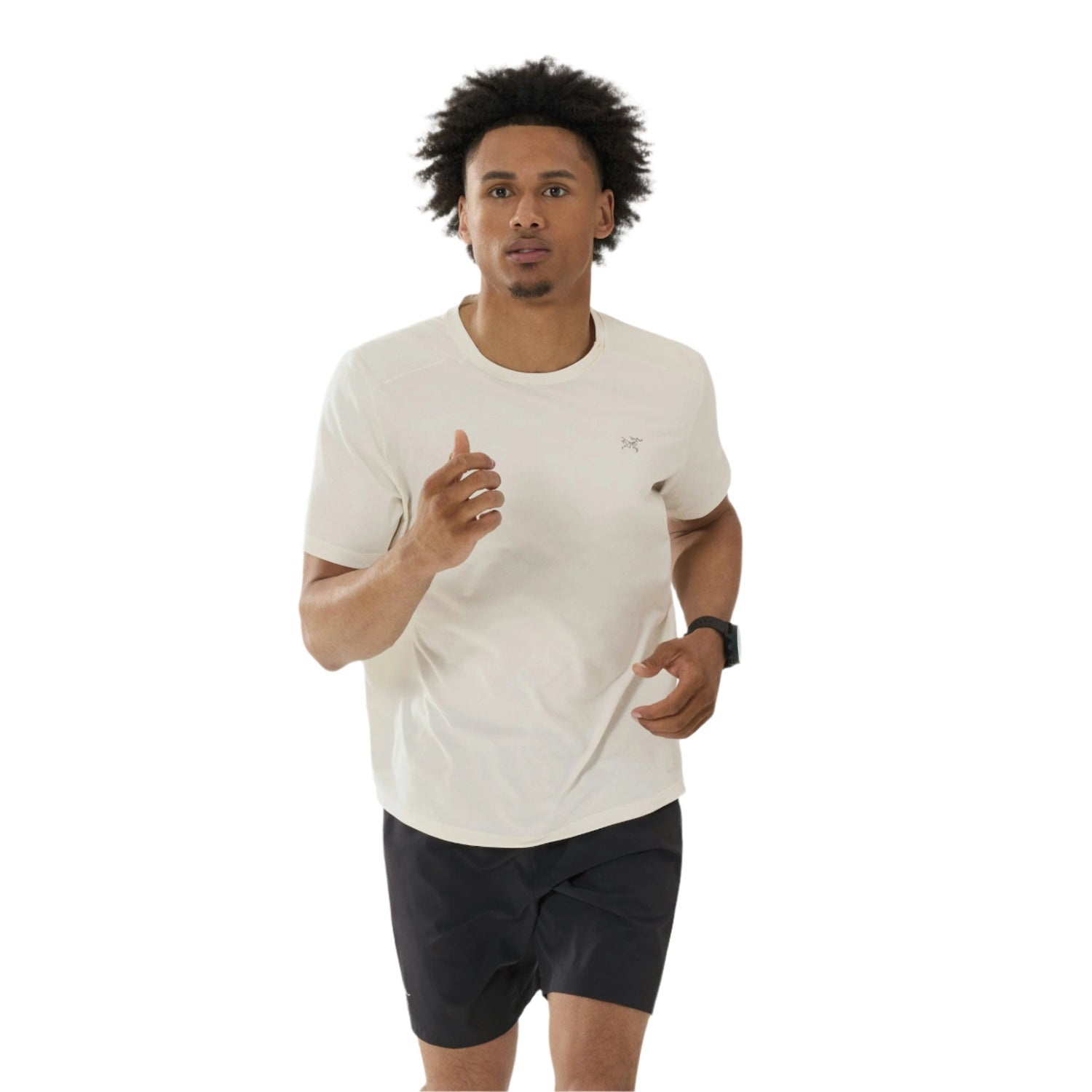 Arc'teryx 01. MENS APPAREL - MENS SS SHIRTS - MENS SS ACTIVE Men's Cormac Crew Short Sleeve 021627 ARCTIC SILK HEATHER II
