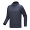 Arc'teryx 01. MENS APPAREL - MENS LS SHIRTS - MENS LS HOODY Men's Cormac Hoody 018836 BLACK SAPPHIRE HEATHER: