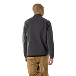 Arc'teryx 01. MENS APPAREL - MENS HOODIES|SWEATERS - MENS PO Q ZIP Men's Covert 1/2 Zip Neck BLACK HEATHER II