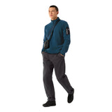 Arc'teryx 01. MENS APPAREL - MENS HOODIES|SWEATERS - MENS PO Q ZIP Men's Covert 1/2 Zip Neck LODESTAR HEATHER