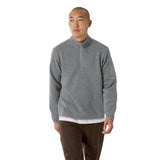 Arc'teryx 01. MENS APPAREL - MENS HOODIES|SWEATERS - MENS PO Q ZIP Men's Covert 1/2 Zip Neck CLOUD HEATHER | VOID