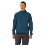 Arc'teryx 01. MENS APPAREL - MENS HOODIES|SWEATERS - MENS PO Q ZIP Men's Covert 1/2 Zip Neck LODESTAR HEATHER