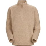 Arc'teryx 01. MENS APPAREL - MENS HOODIES|SWEATERS - MENS PO Q ZIP Men's Covert 1/2 Zip Neck 20459 SMOKE BLUFF HEATHER