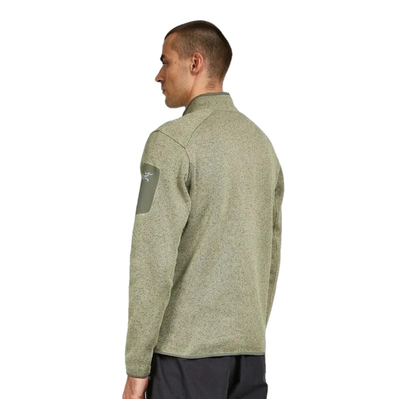 Arc'teryx 01. MENS APPAREL - MENS HOODIES|SWEATERS - MENS PO Q ZIP Men's Covert 1/2 Zip Neck 30124 FORAGE HEATHER