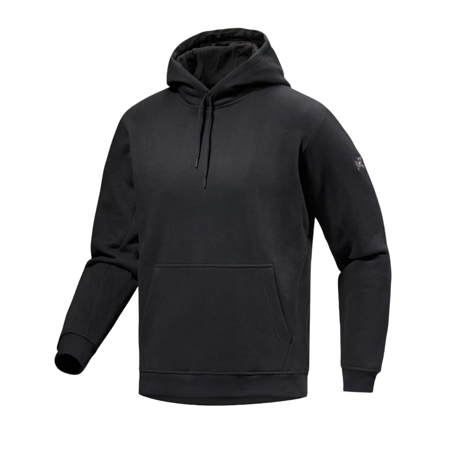 Arc'teryx 01. MENS APPAREL - MENS HOODIES|SWEATERS - MENS PO HOODY Men's Emblem Fleece Hoody BLACK