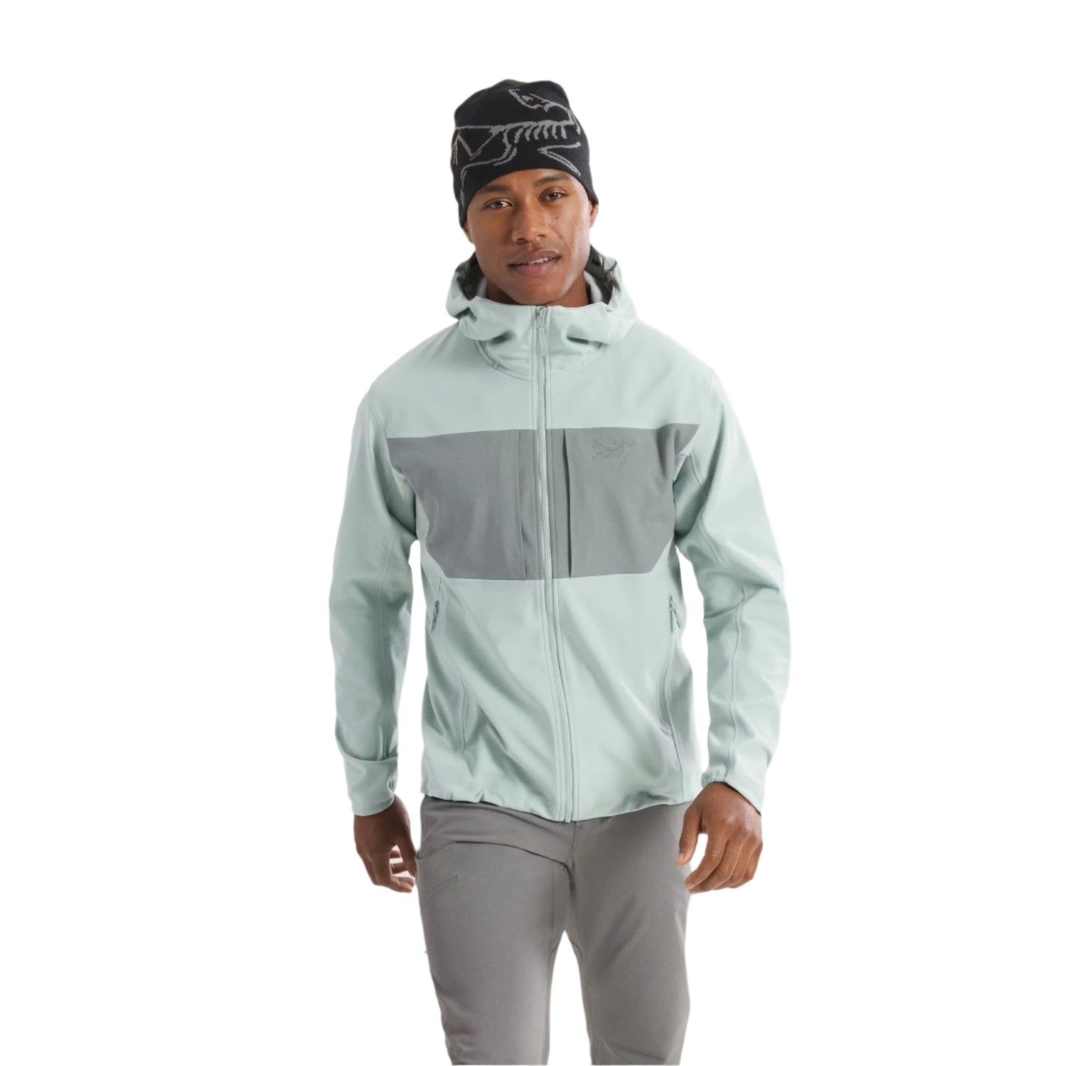 Arc'teryx 01. MENS APPAREL - MENS JACKETS - MENS JACKETS SOFTSHELL Men's Gamma MX Hoody 021883 STONE GREEN | DK STONE GR
