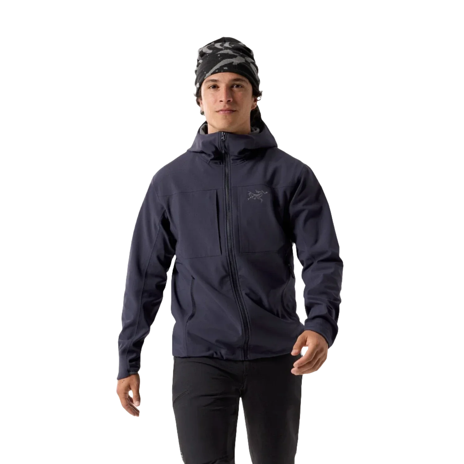 Arc'teryx 01. MENS APPAREL - MENS JACKETS - MENS JACKETS SOFTSHELL Men's Gamma MX Hoody 001280 BLACK SAPPHIRE