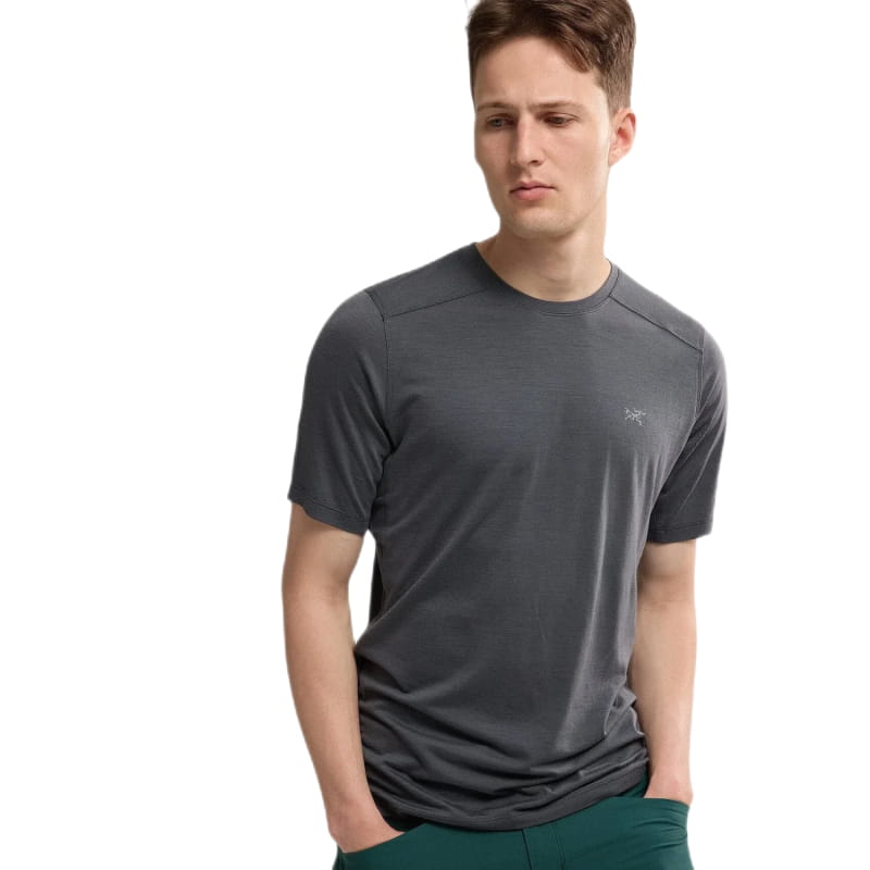 Arc'teryx 01. MENS APPAREL - MENS SS SHIRTS - MENS SS ACTIVE Men's Ionia Merino Wool Shirt 002528 CLOUD