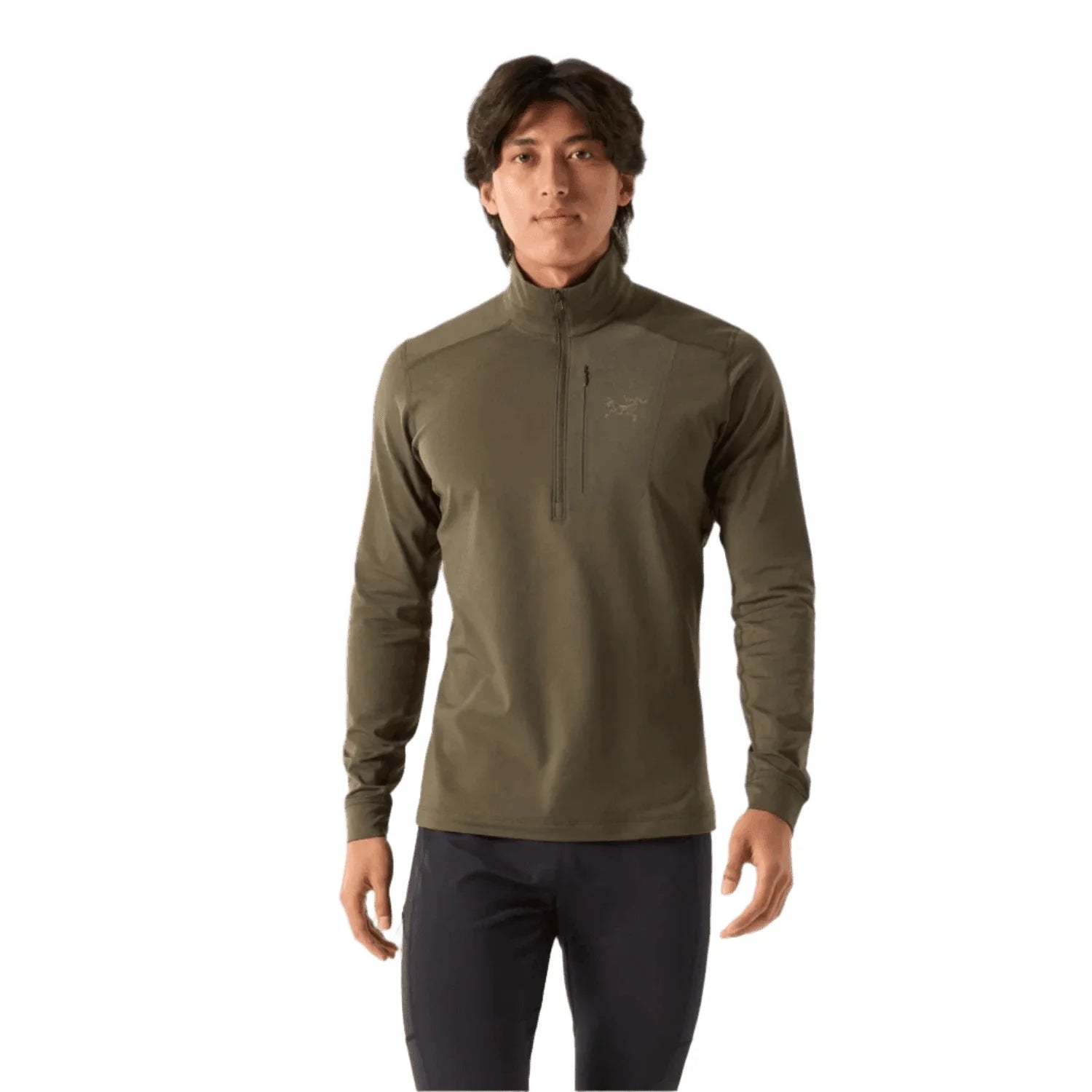 Arc'teryx 01. MENS APPAREL - MENS SKI - MENS THERMAL TOPS Men's Rho LT Zip Neck 014046 TATSU