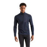 Arc'teryx 01. MENS APPAREL - MENS SKI - MENS THERMAL TOPS Men's Rho LT Zip Neck 001280 BLACK SAPPHIRE