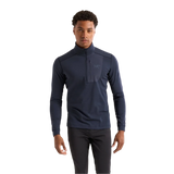 Arc'teryx 01. MENS APPAREL - MENS SKI - MENS THERMAL TOPS Men's Rho LT Zip Neck 001280 BLACK SAPPHIRE