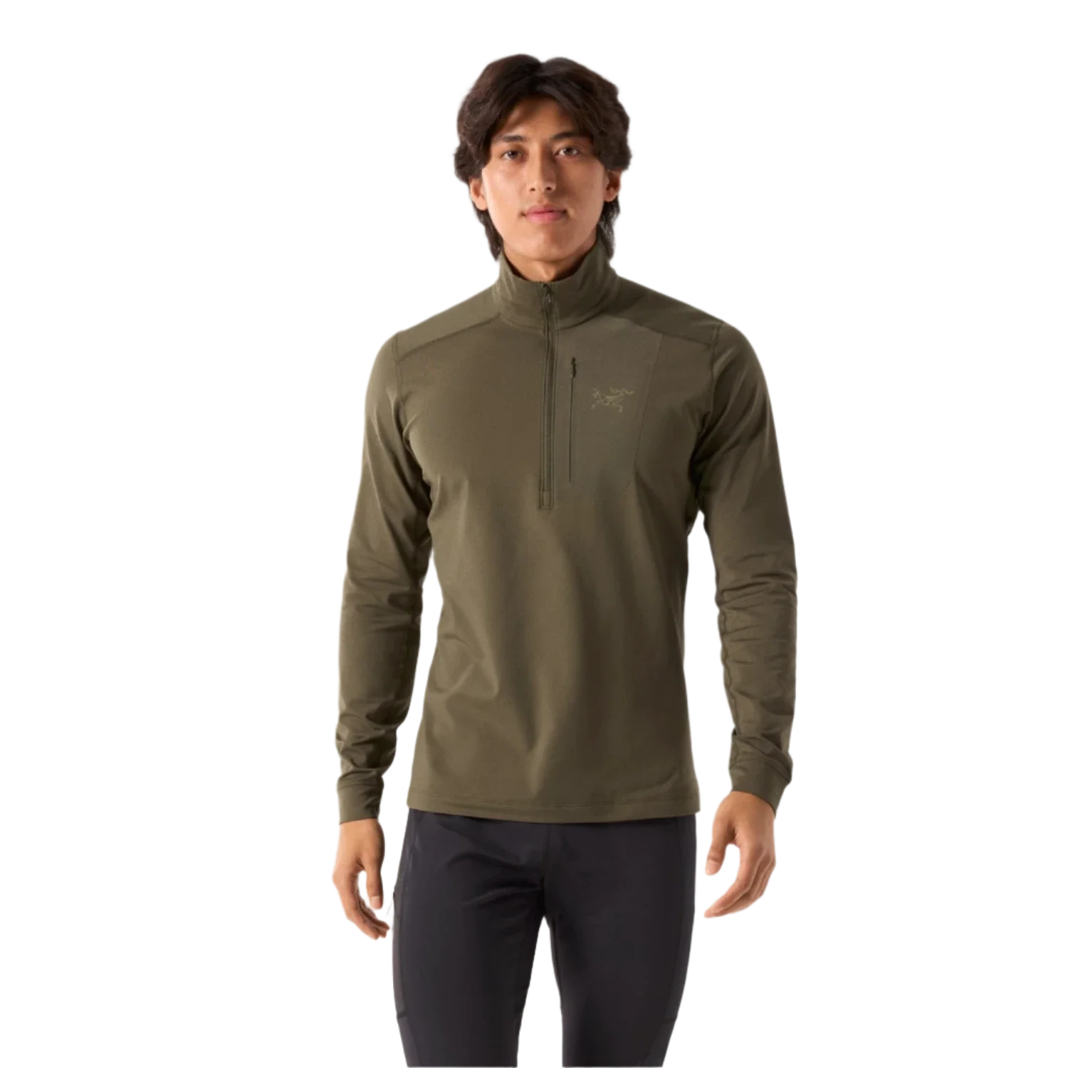 Arc'teryx 01. MENS APPAREL - MENS SKI - MENS THERMAL TOPS Men's Rho LT Zip Neck 014046 TATSU