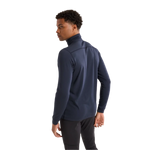 Arc'teryx 01. MENS APPAREL - MENS SKI - MENS THERMAL TOPS Men's Rho LT Zip Neck 001280 BLACK SAPPHIRE