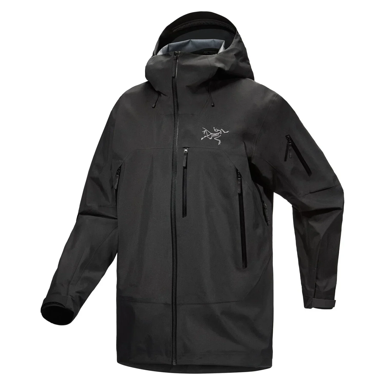 Arc'teryx 01. MENS APPAREL - MENS SKI - MENS SKI JACKETS Men's Rush Jacket 02291 BLACK