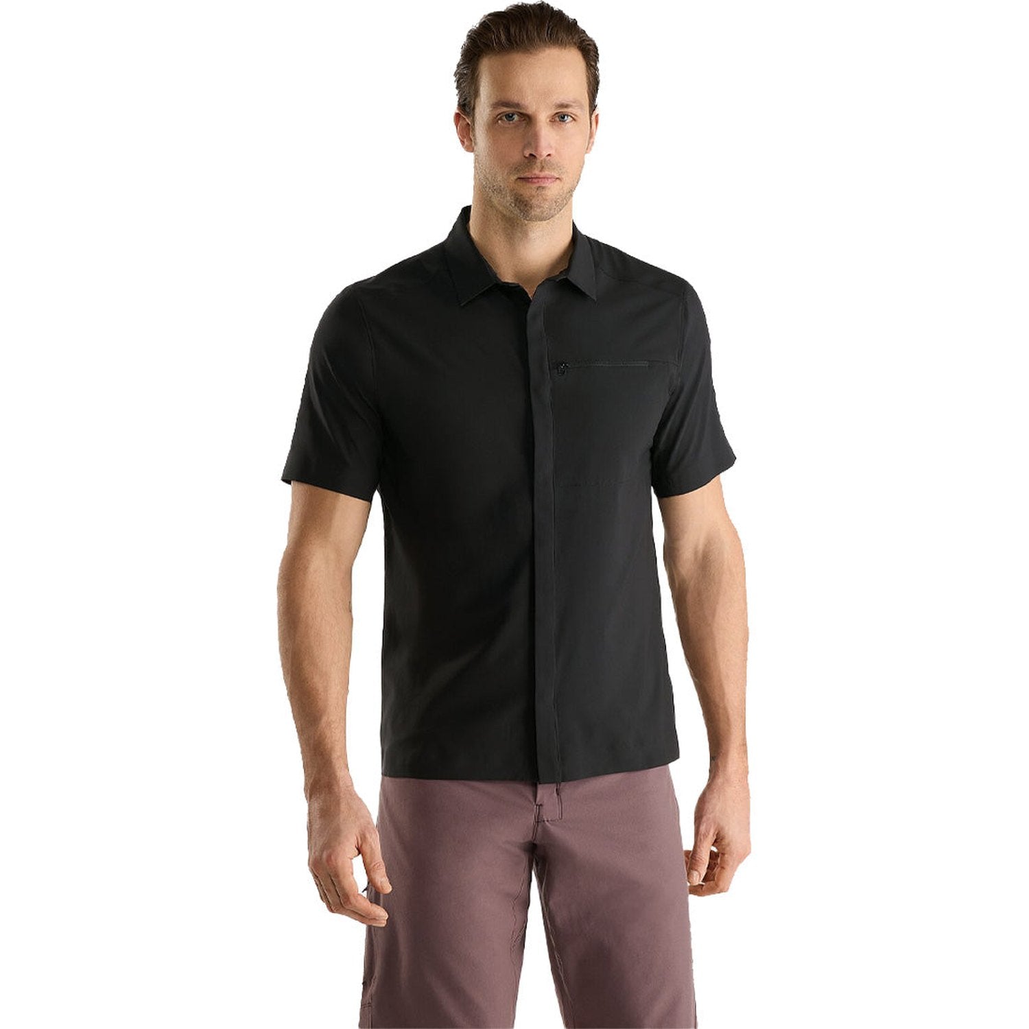 Arc'teryx 01. MENS APPAREL - MENS SS SHIRTS - MENS SS BUTTON UP Men's Skyline Short Sleeve 002291 BLACK