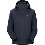 Arc'teryx 02. WOMENS APPAREL - WOMENS JACKETS - WOMENS JACKETS INSULATED Women's Atom Hoody 01280 BLACK SAPPHIRE