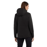 Arc'teryx 02. WOMENS APPAREL - WOMENS JACKETS - WOMENS JACKETS INSULATED Women's Atom Hoody BLK BLACK